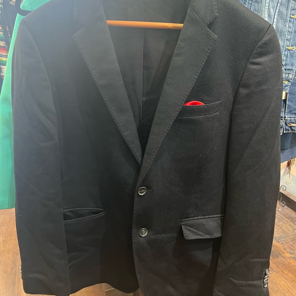 Hugo Boss The James 4 Black Cashmere Blazer 40R
